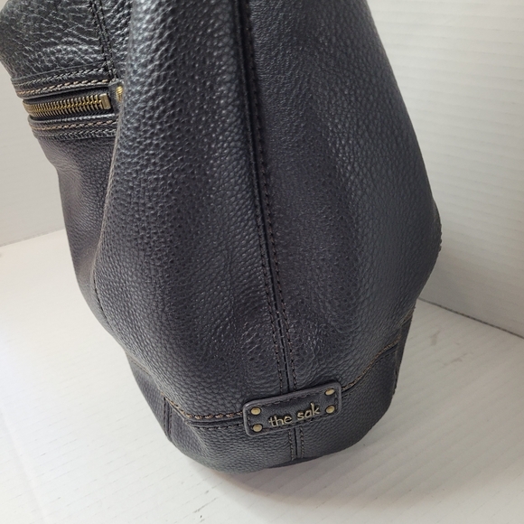 The Sac Pebble Leather Hobo Shoulder Bag - Picture 4 of 16